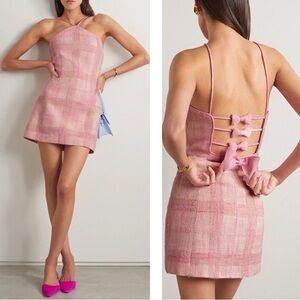 Loveshack Fancy Gandler Tweed Minidress